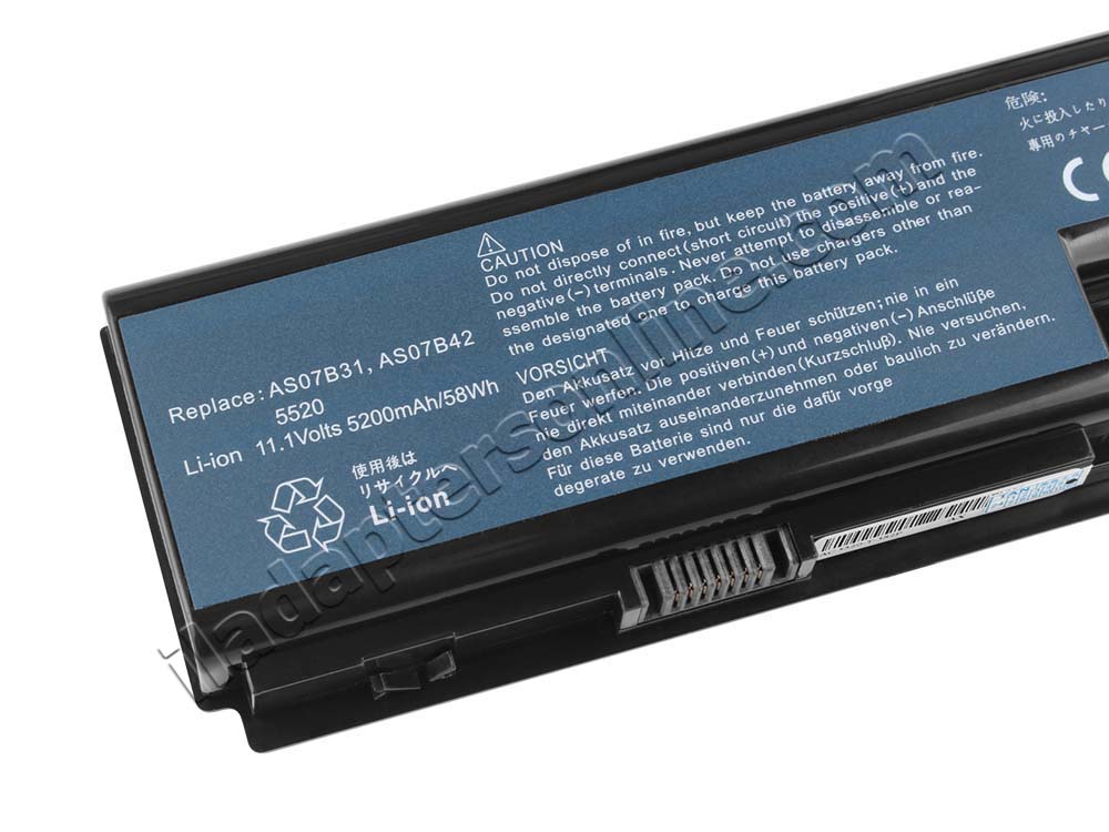 5200mAh Packard Bell EasyNote LJ61