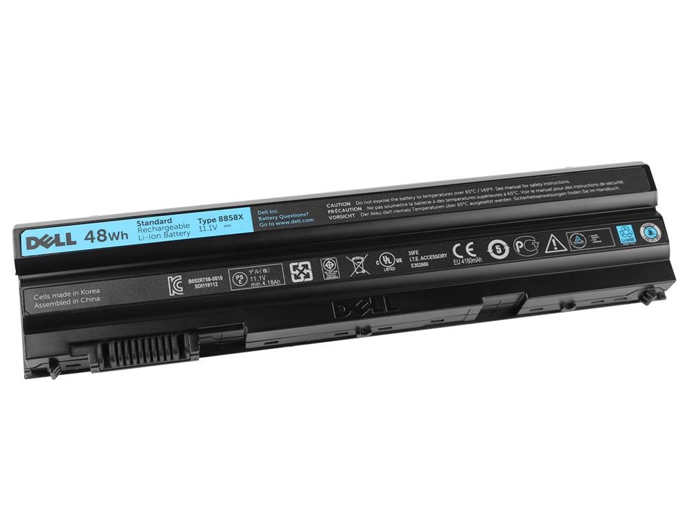 מקורי מקורי 48Whr 6-תא Dell 8858X