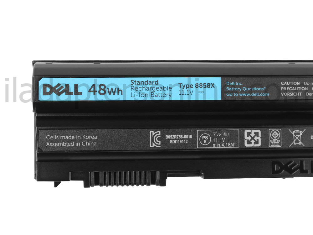 מקורי מקורי 48Whr 6-תא Dell 8858X