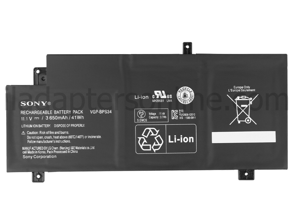 מקורי 3650mAh Sony Vaio SVT21216CGB מקורי