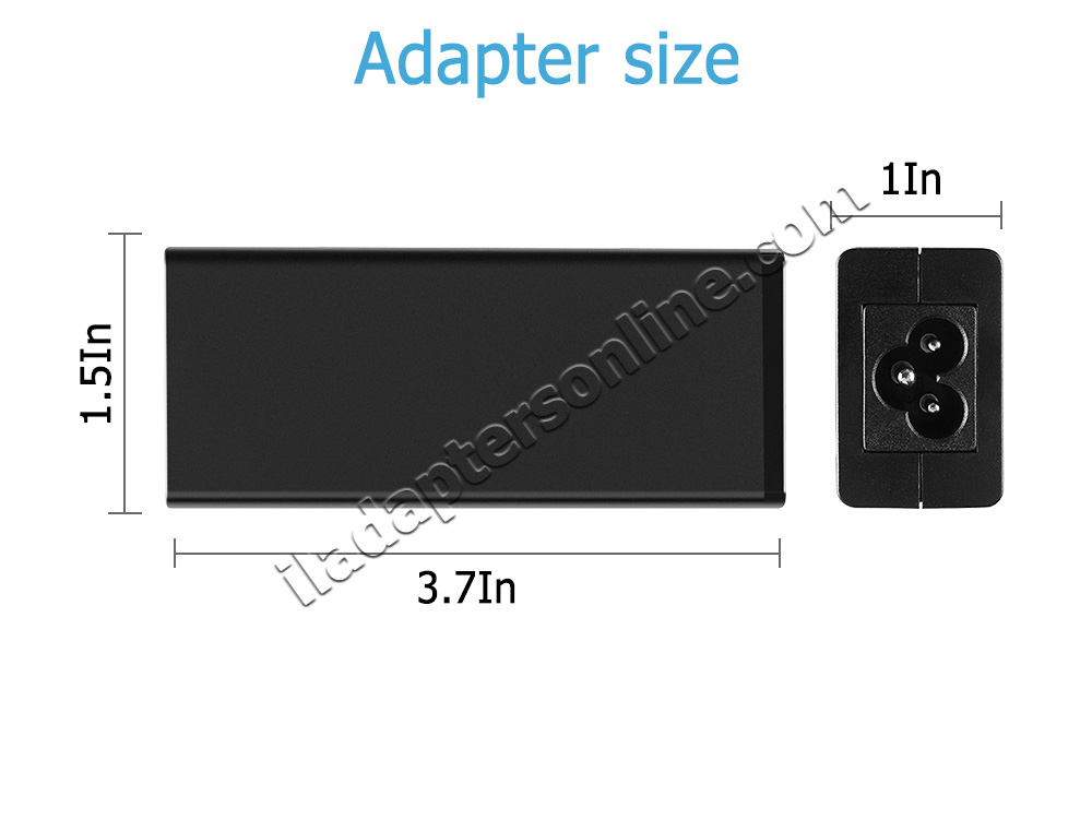 45W Acer Aspire 5 A517-53-51NE מתאם מטען + כבל חשמל