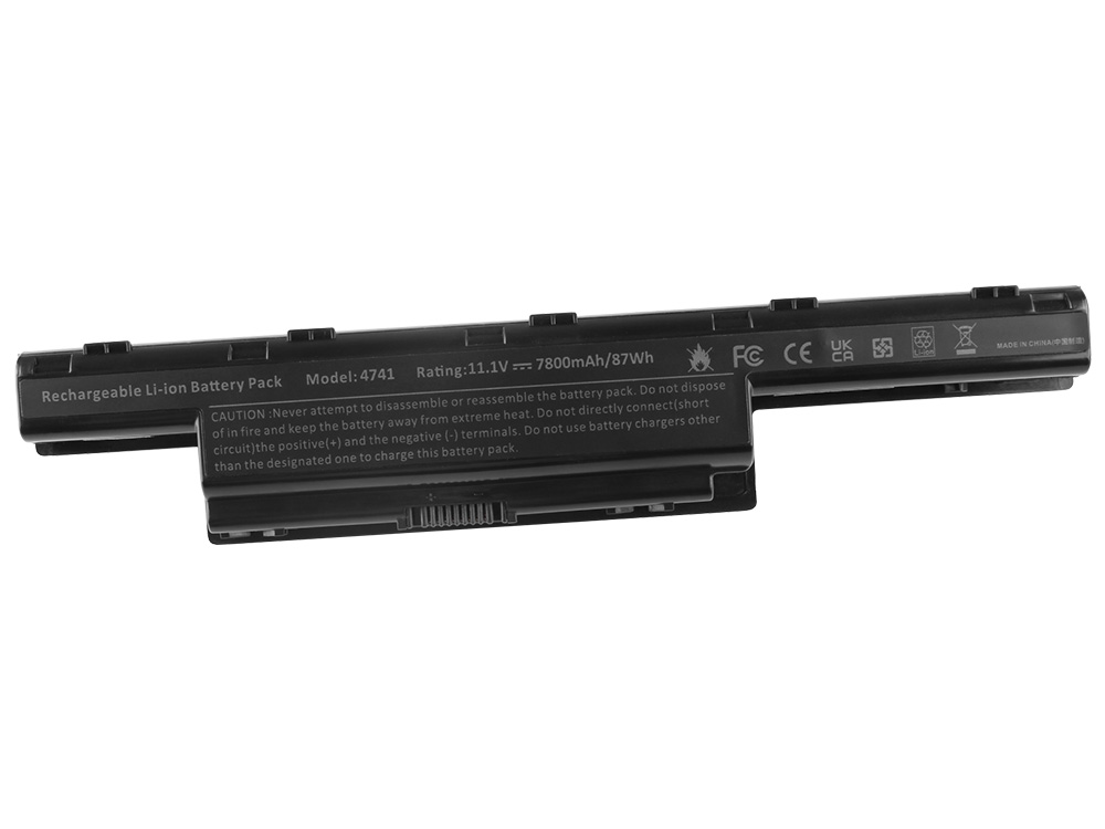 9 תא 7800mAh מקורי Acer Aspire AS5741-334G50Mn AS5741-334G32Mn