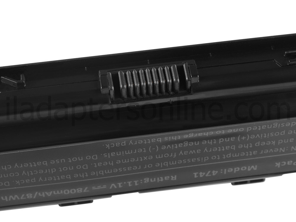 9 תא 7800mAh מקורי Acer Aspire 5741G-434G64Bn 5741G-334G50Mn