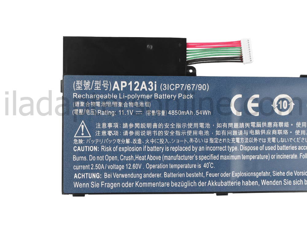 3 תא מקורי Acer Aspire M3-581TG-52466G12Mnkk M3-581TG-52466G52Mnkk