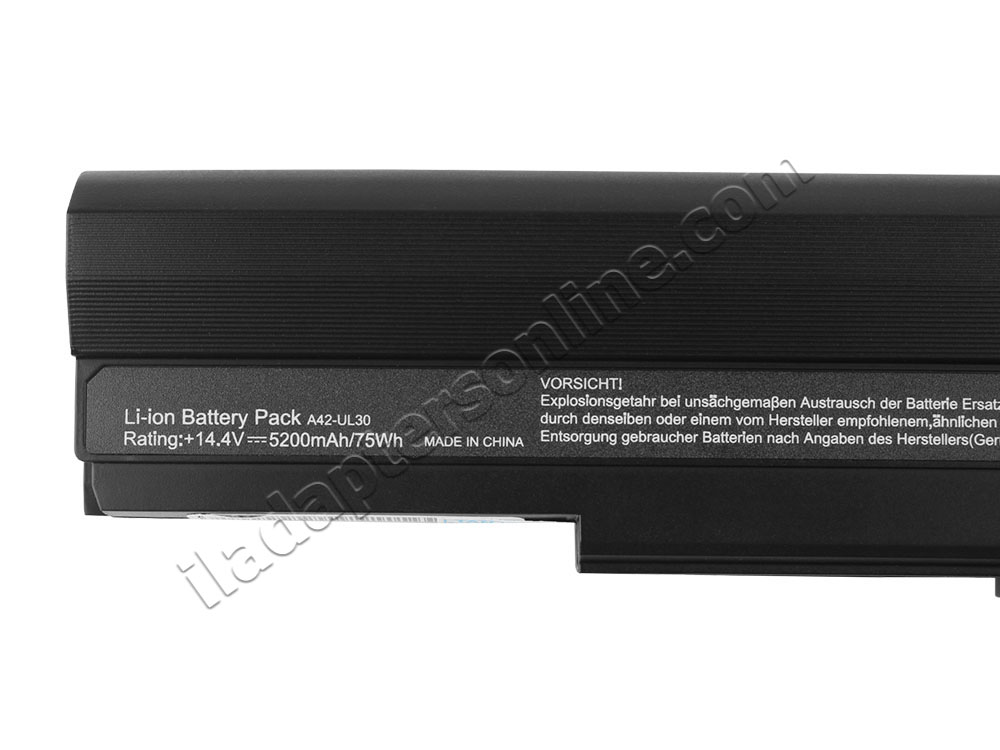 5600mAh 84Wh 8 מקורי Asus A41-UL50 A41-UL80 מקורי