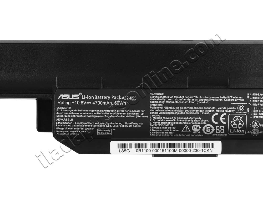 4700mah 50whr 6 תא Asus R503VD מקורי