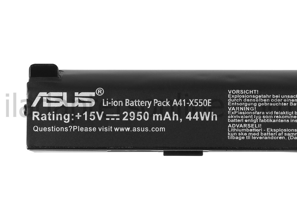 44Wh 2950mAh 4 תא Asus K751LX מקורי