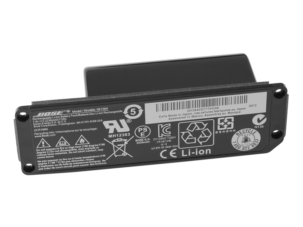 מקורי 2230mAh 17Wh סוללה Bose Soundlink Mini I 061384 061385