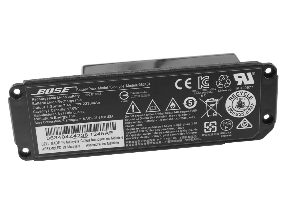 מקורי 2230mAh 17Wh סוללה Bose Soundlink Mini I Bluetooth Speaker 063404