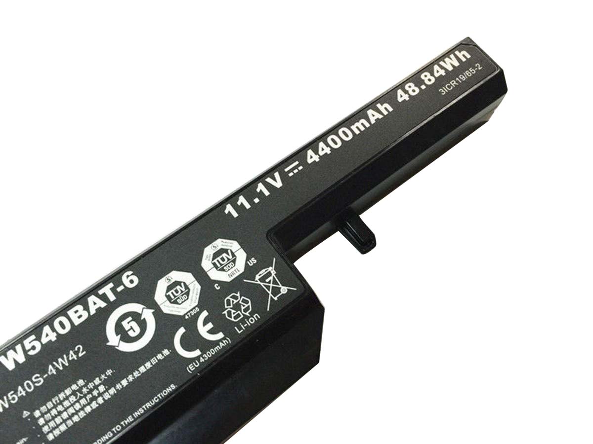 מקורי 4400mAh 48.84Wh סוללה Clevo 3ICR19/65-3