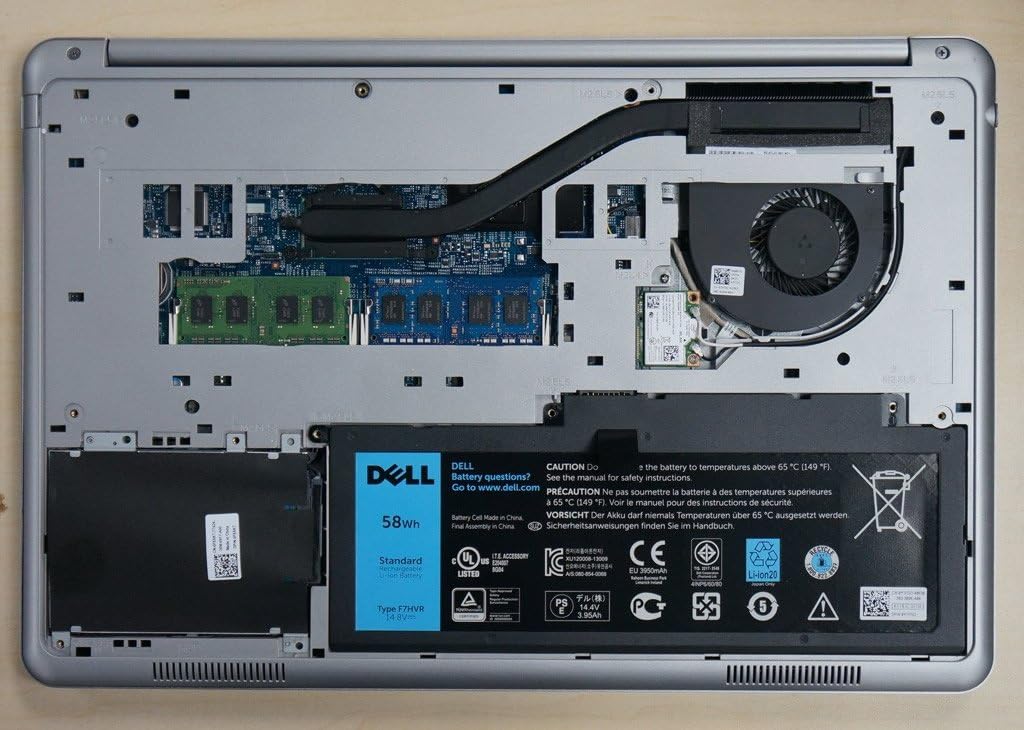 מקורי 4 תא 58Whr מקורי Dell Inspiron 15 7537 P36F