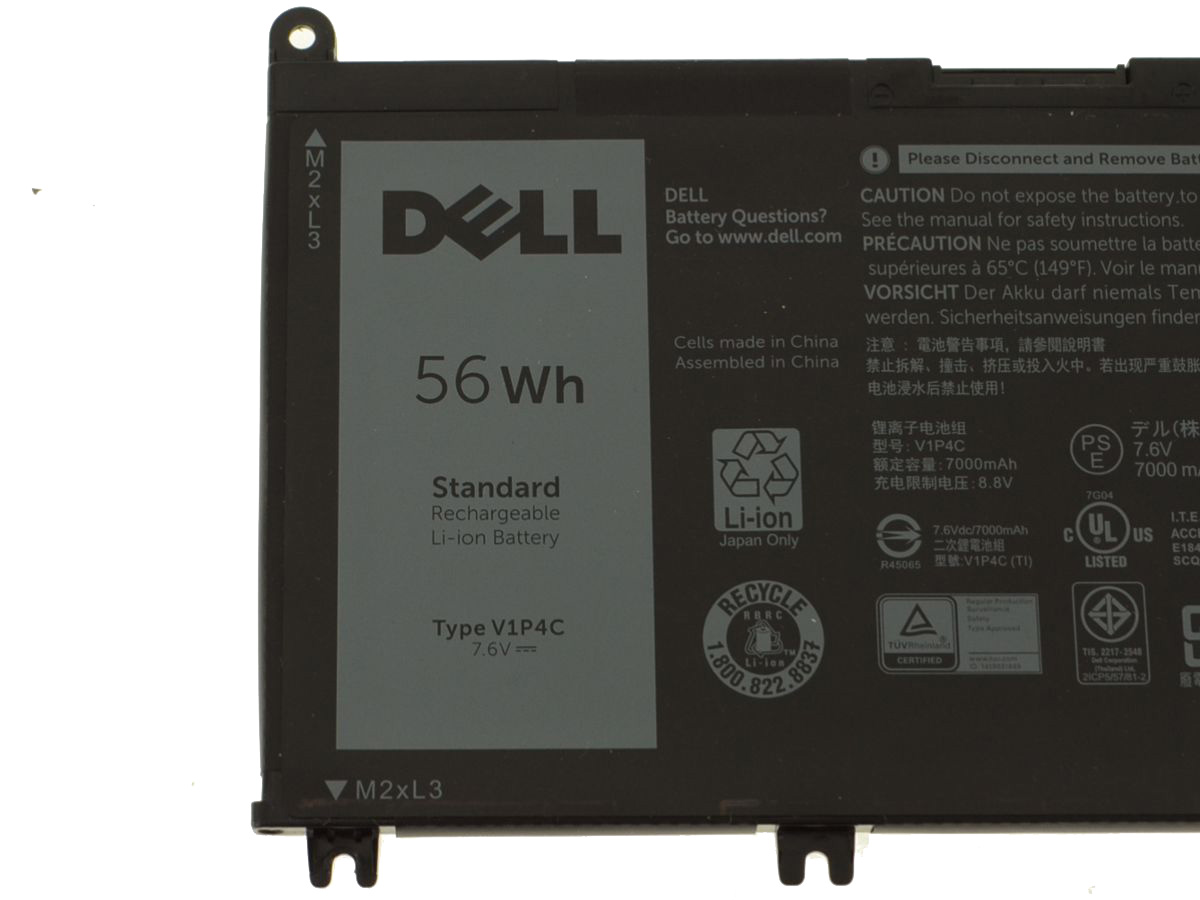 מקורי 3500mAh 56Wh מקורי Dell Chromebook 13 3380 P80G P80G001