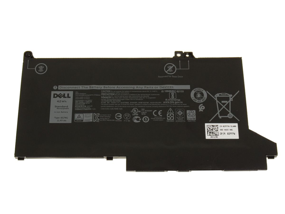 מקורי 3500mAh 42Wh סוללה Dell 0G74G 00G74G