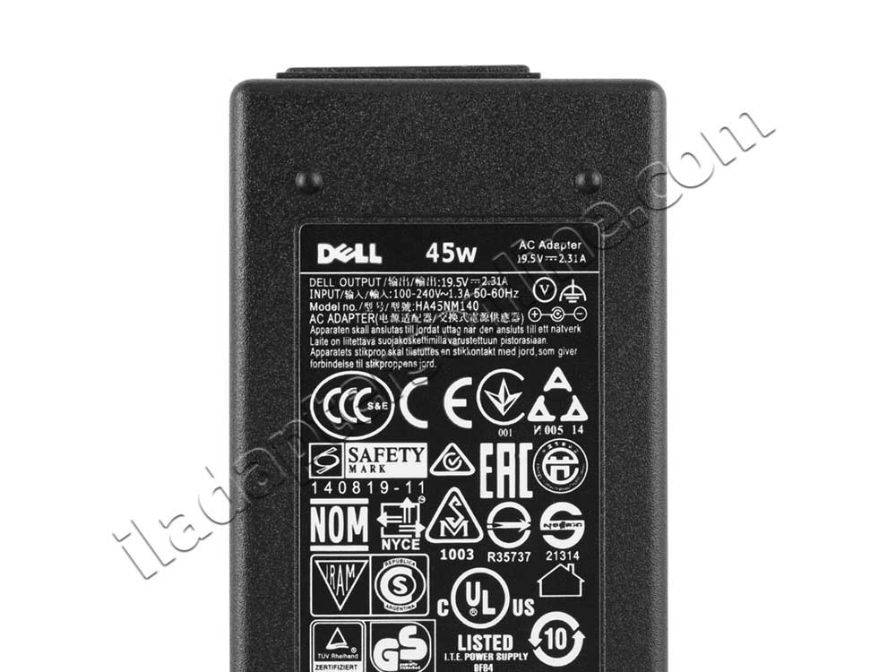 מקורי AC מתאם מטען Dell DA45NM104 45W