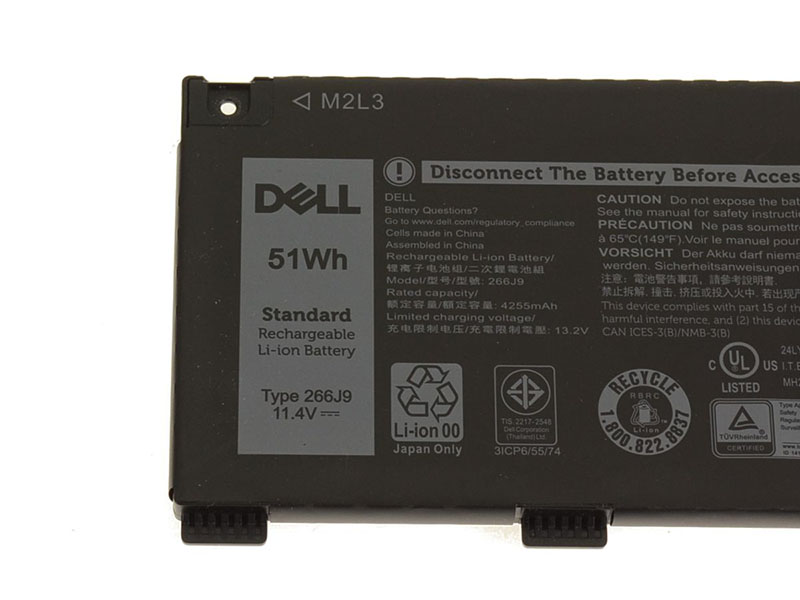 מקורי 4255mAh 51Wh סוללה Dell Ins 14-5490-D1605L