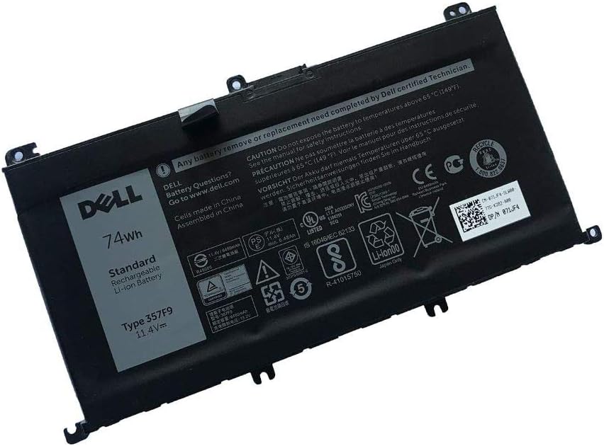 מקורי 74Wh 6400mAh 6-מקורי Dell Inspiron 15 7567