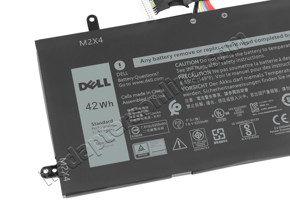 מקורי 42Wh 4 תא Dell Latitude 12 5285 מקורי