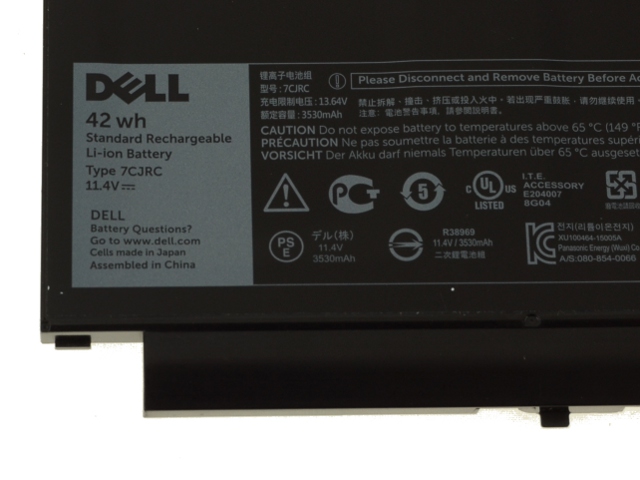 מקורי 3530mAh 42Wh סוללה Dell 21X15