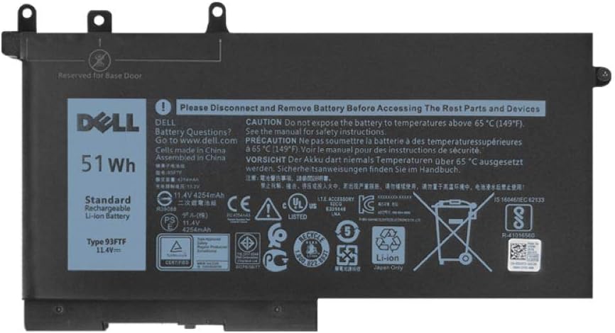 מקורי 4254mAh 51Wh 3 תא מקורי Dell 083XPC 83XPC