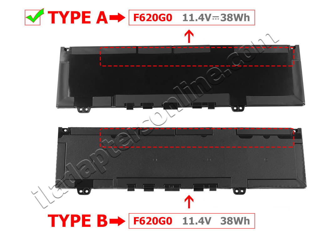 מקורי 3166mAh 38Wh 3 תא Dell Inspiron 13 7386 P91G001 מקורי