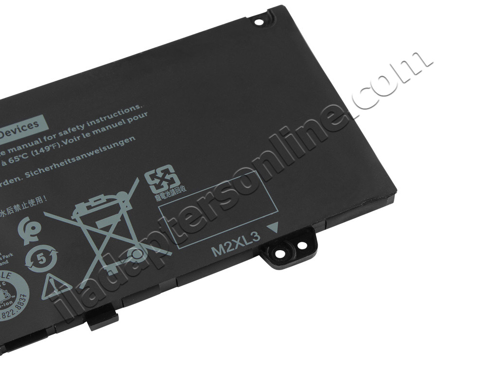 מקורי 3166mAh 38Wh 3 תא Dell Inspiron 13 7386 P91G001 מקורי