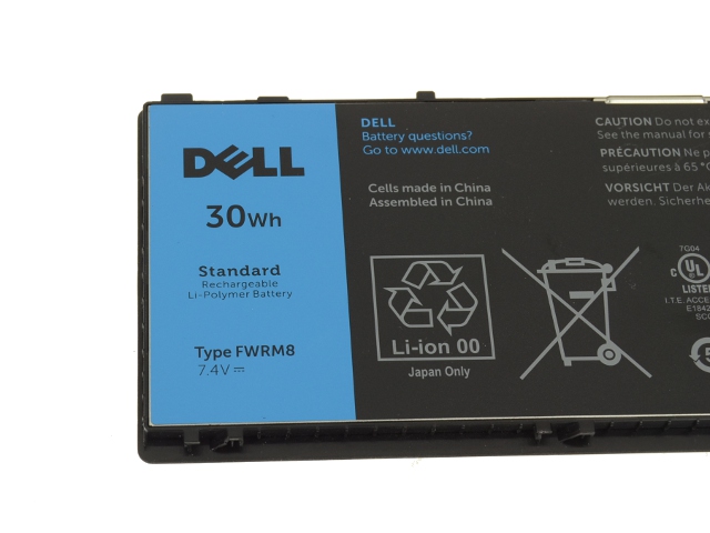 מקורי 4000mAh 30Wh סוללה Dell Y880Y