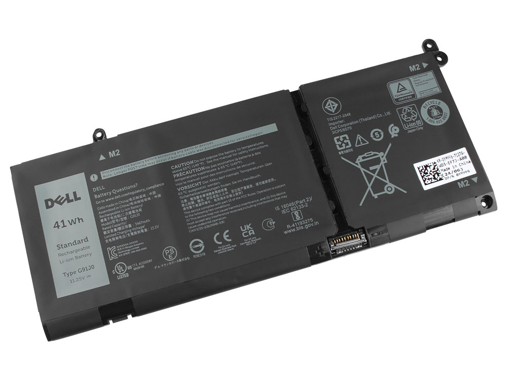 מקורי 3640mAh 41Wh סוללה Dell G91J0