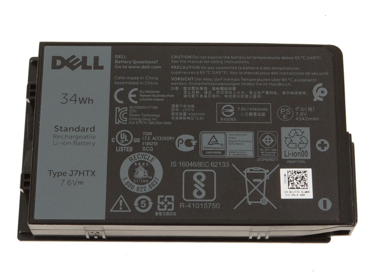 מקורי 4342mAh 34Wh סוללה Dell 451-BCDH