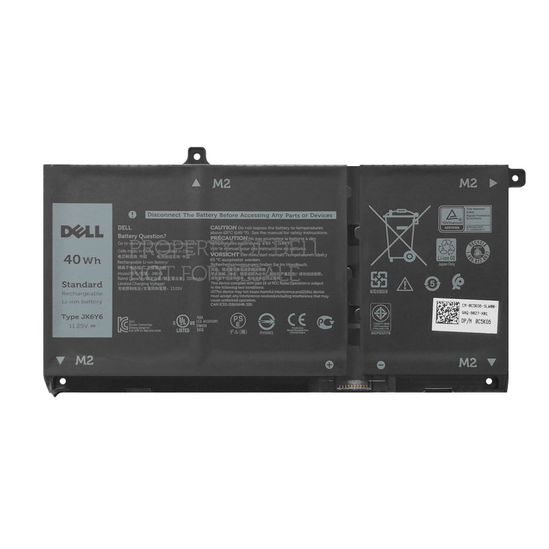 מקורי 3550mAh 40Wh סוללה Dell JK6Y6