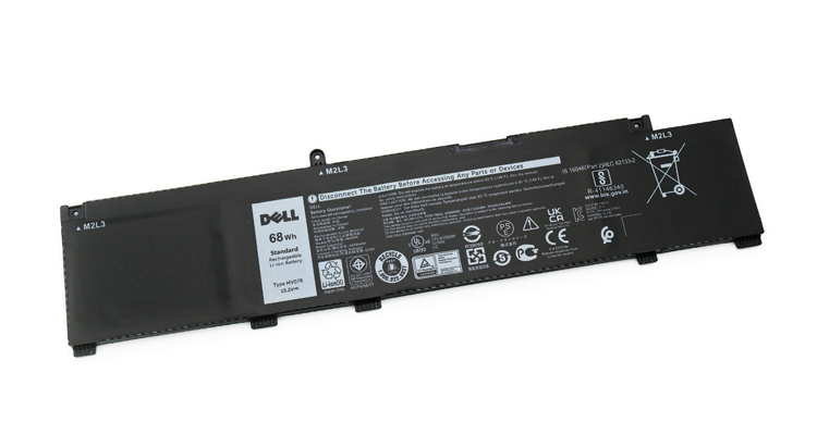 מקורי 4255mAh 68Wh סוללה Dell 72WGV