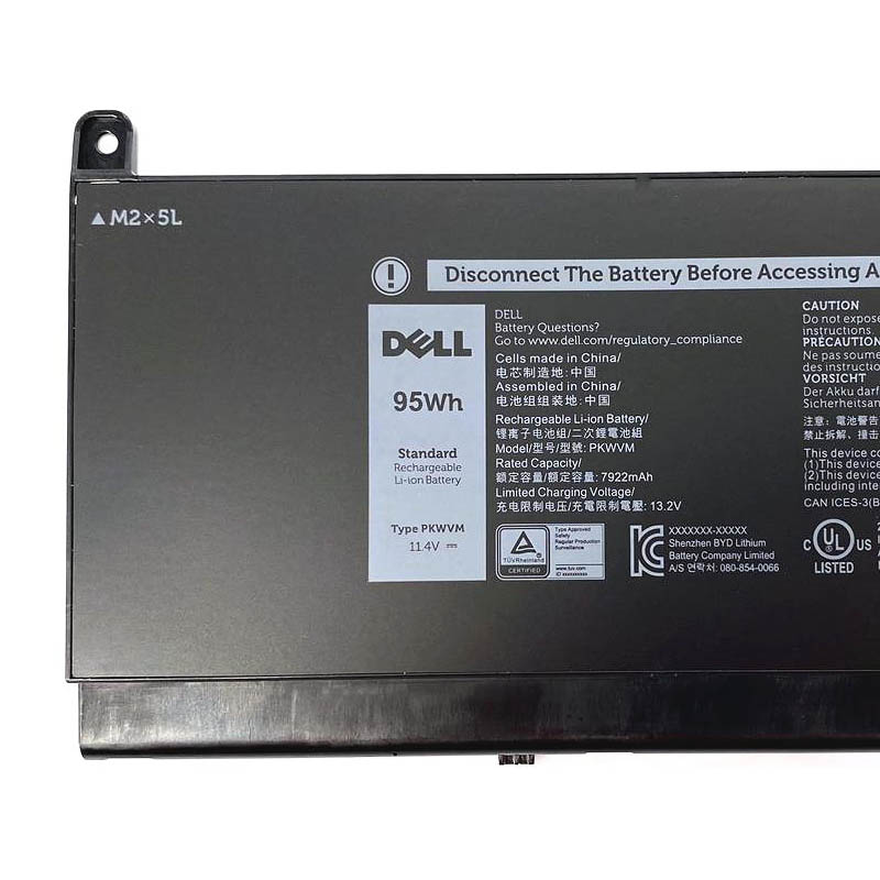 מקורי 3500mAh 42Wh סוללה Dell 68ND3 CR72X