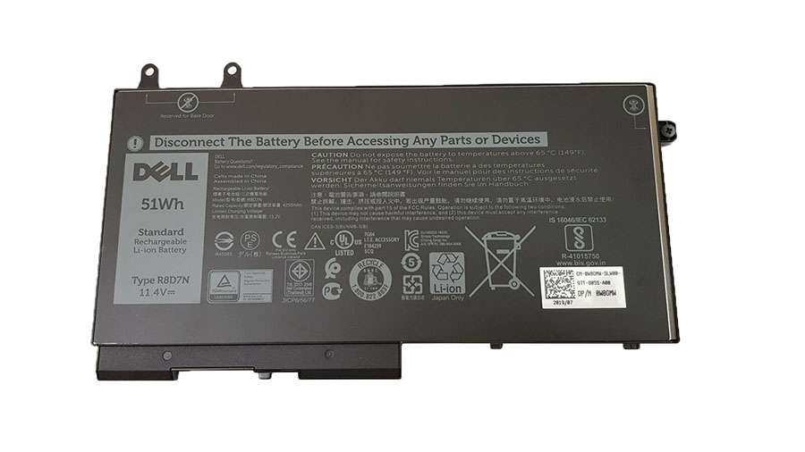 מקורי 4255mAh 51Wh סוללה Dell Precision 3541 P80F P80F003