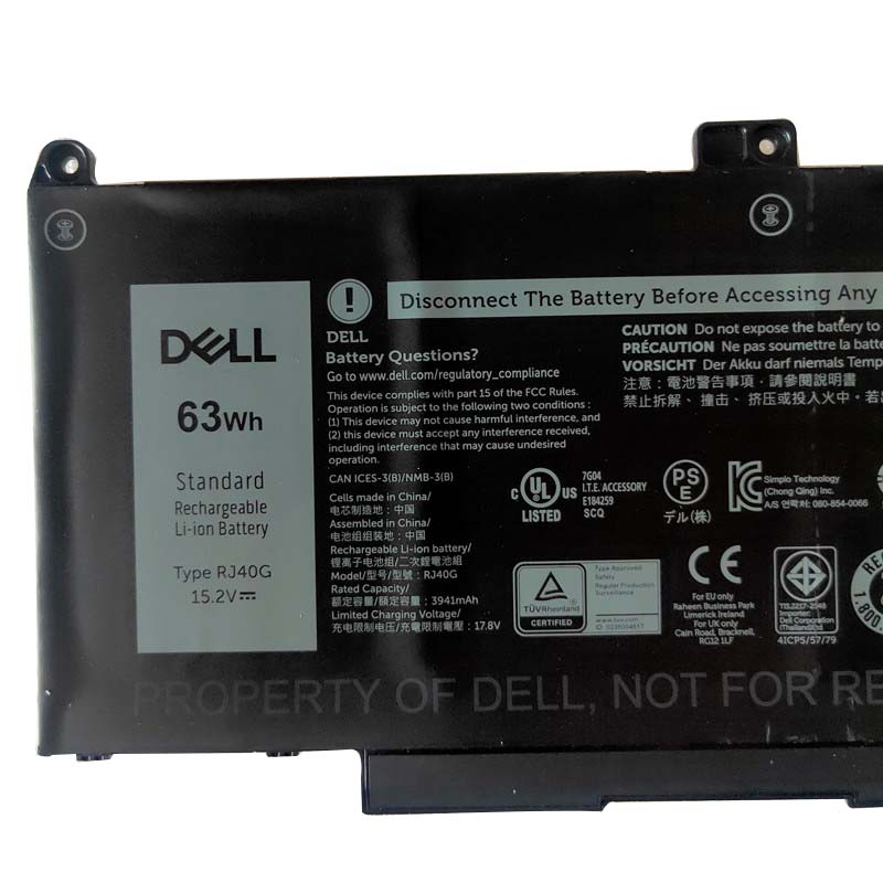 מקורי 4145mAh 63Wh סוללה Dell Precision 3560 P104F P104F001