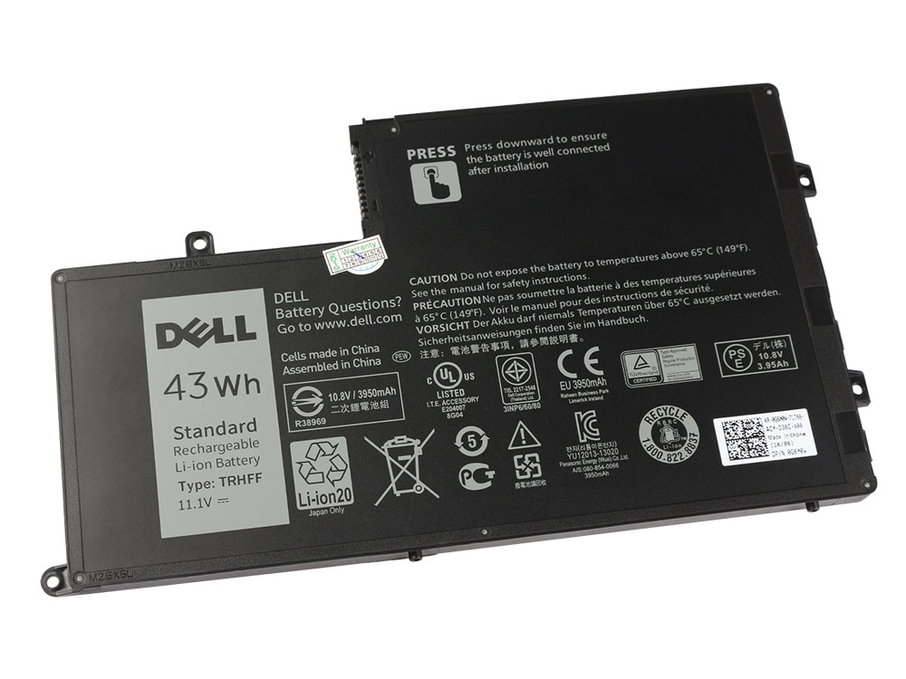 מקורי 3800mAh 43Wh סוללה Dell 01WWHW