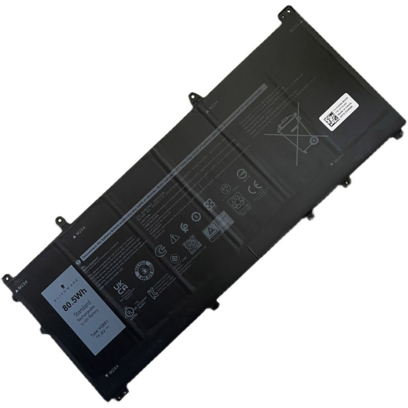 מקורי 11.4V 6709mAh 80.5Wh סוללה Dell Alienware x14