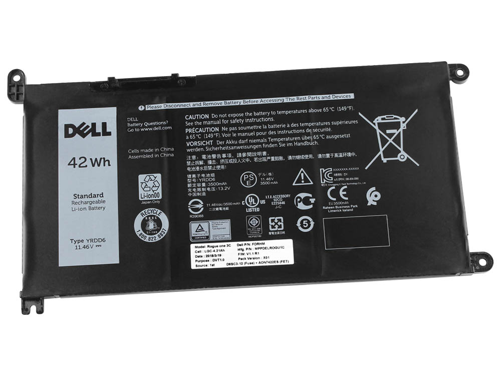 מקורי 3500mAh 42Wh סוללה Dell Inspiron 5598