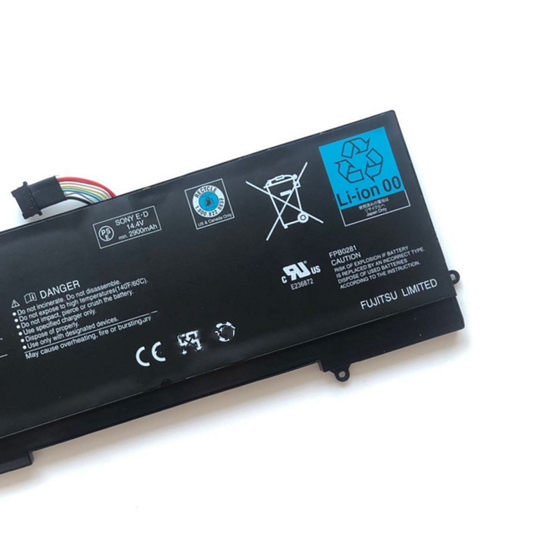 Fujitsu FMVNBP220 Fujitsu FMVNBPXXX סוללה 3150mAh 45Wh 4-תאים