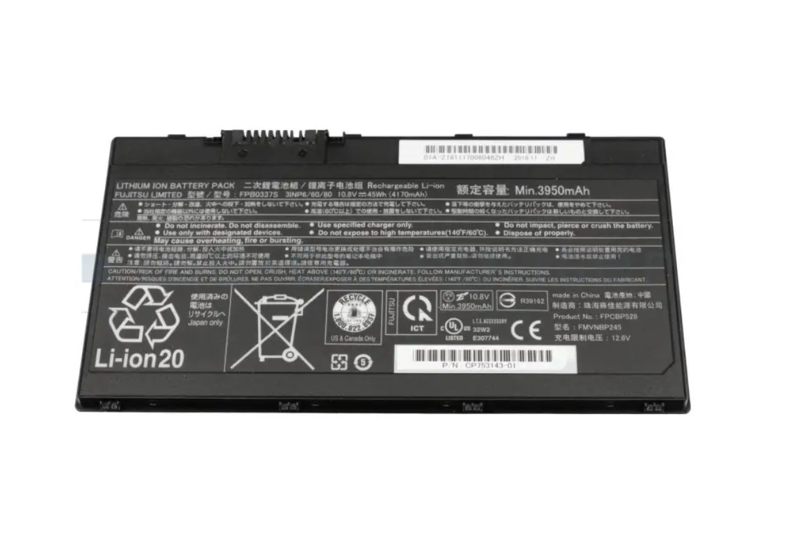 Fujitsu FPB0337S FPCBP530 FMVNBP246 סוללה 4170mAh 45Wh