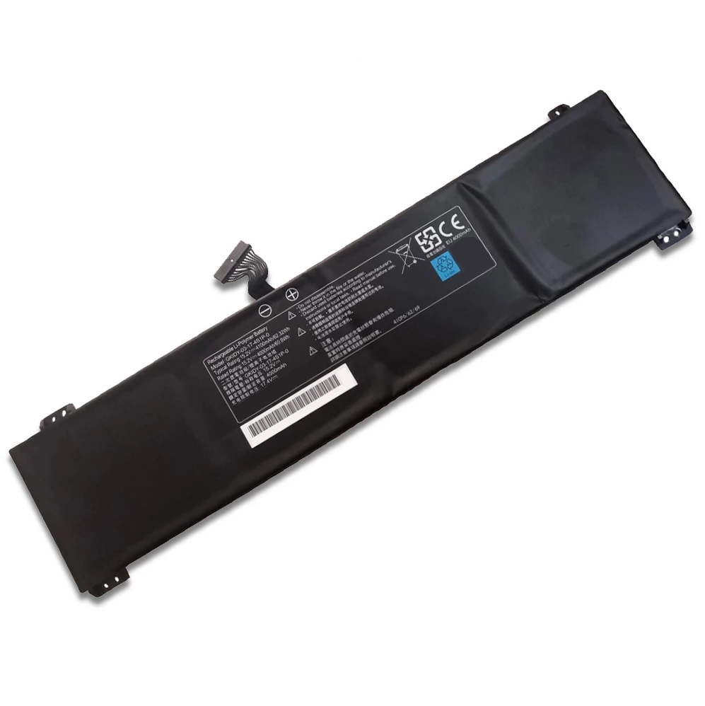 סוללהפנימית למחשב נייד Getac GKIDY-03-17-4S1P-0 4100mAh 62.32Wh 8-תאים