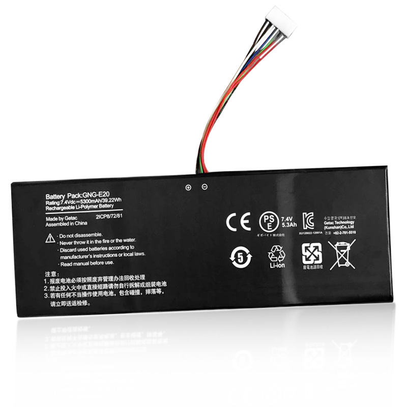 סוללהפנימית למחשב נייד Getac GNG-E20 Gigabyte U2142 5300mAh 39.22Wh 2-תאים