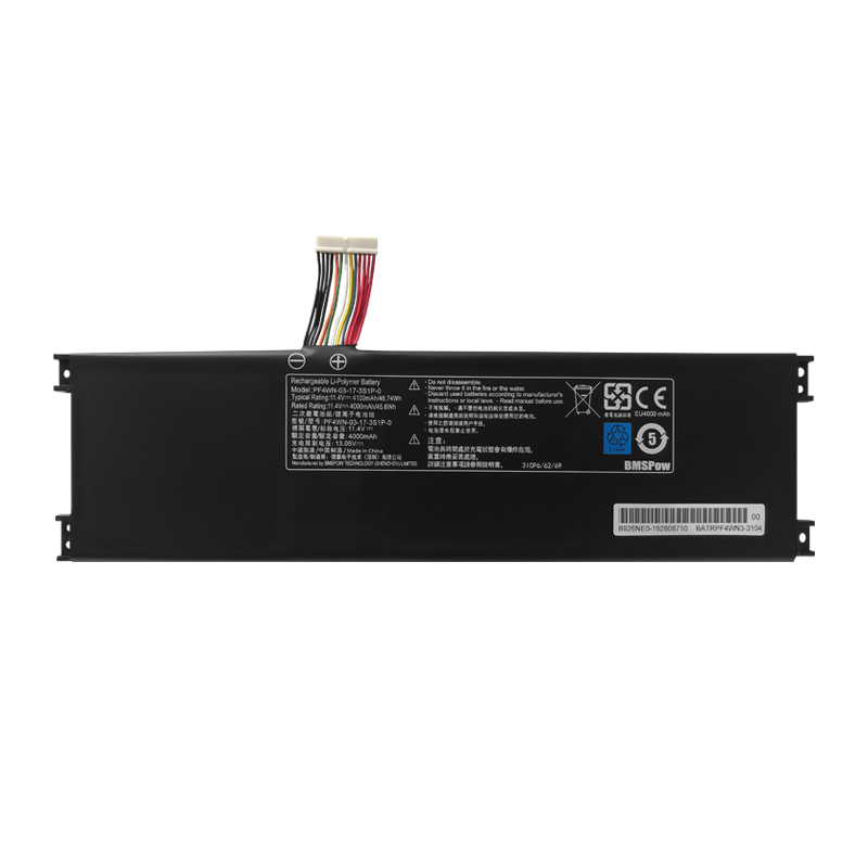 סוללהפנימית למחשב נייד Getac PF4WN-00-13-3S1P-0 4100mAh 46.74Wh 3-תאים