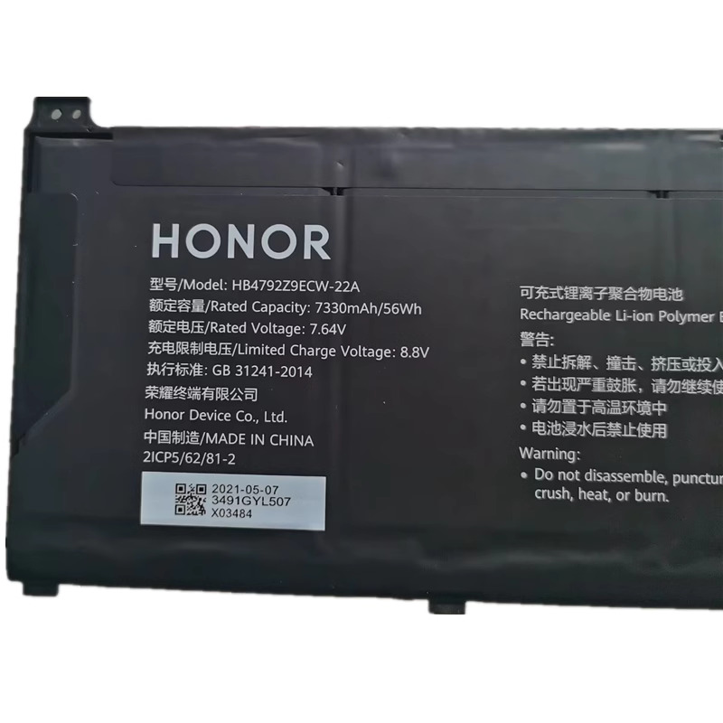 מקורית Honor NDR-WFH9HN NMH-WFQ9HN סוללה 7330mAh 56Wh