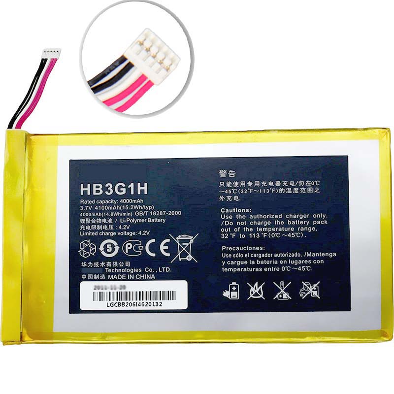 מקורי 4100mAh 15.2Wh סוללה Huawei HB3G1