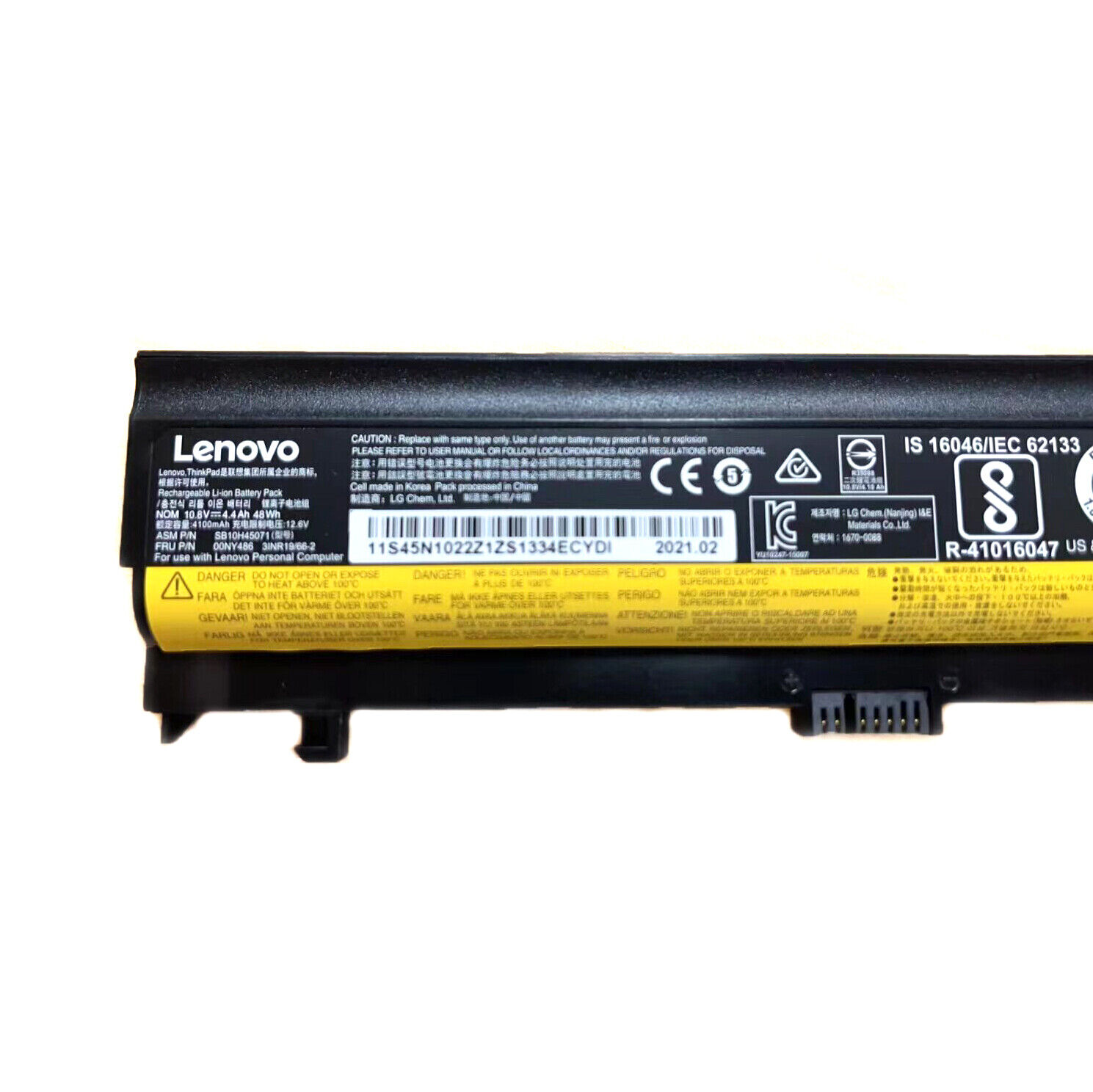 מקורי 4400mAh 48Whr 6 תא סוללה Lenovo 00NY489