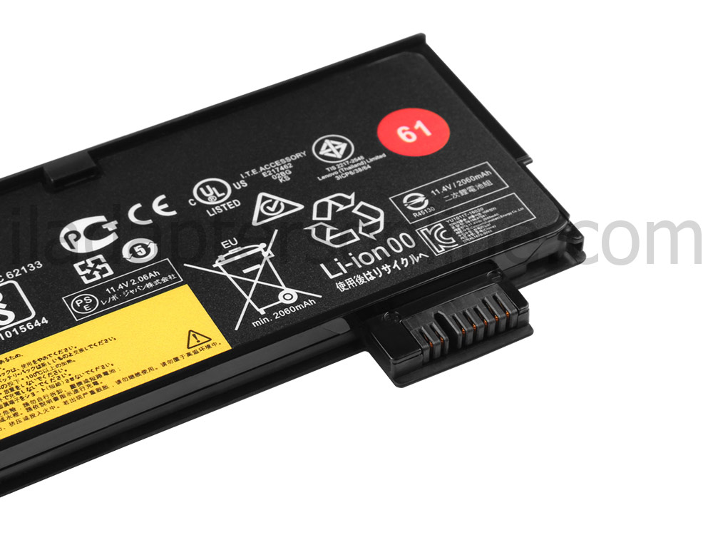 2100mAh 24Wh 3 תא Lenovo 01AV424 מקורי