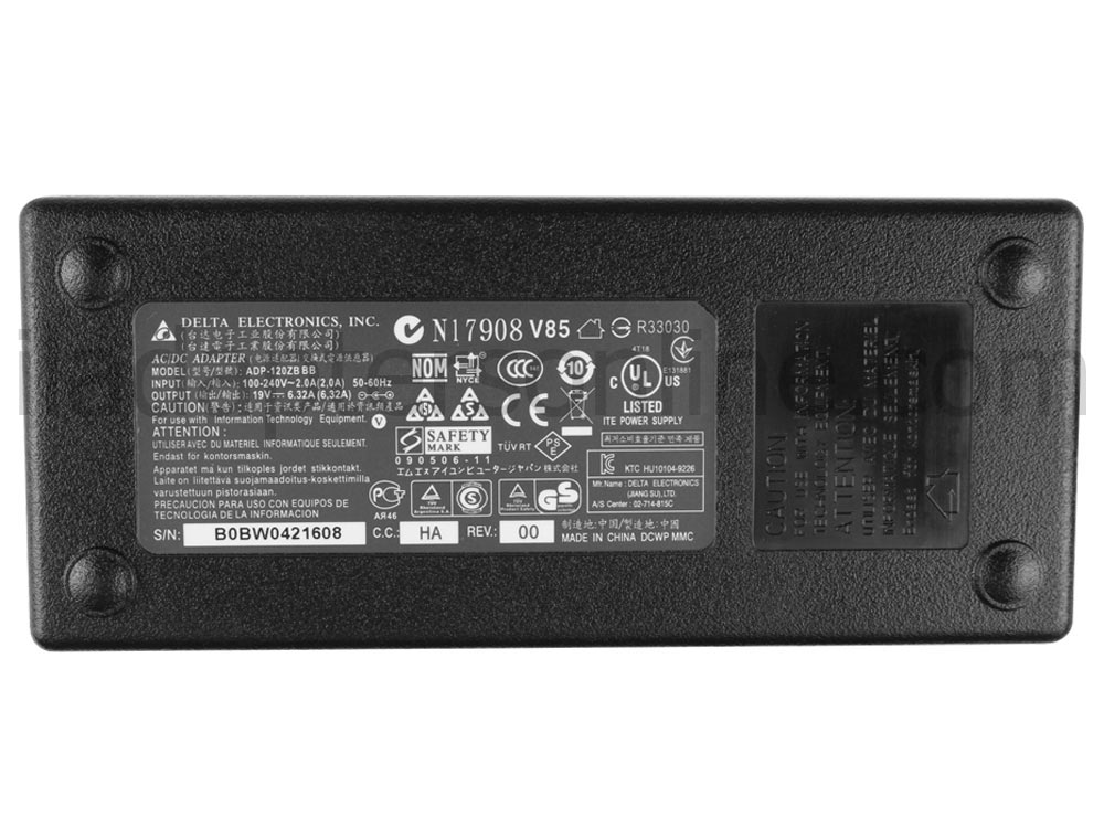 מקורי 120W AC מתאם מטען MSI gx710-026 gx710-029 gx710-210 gx710-220