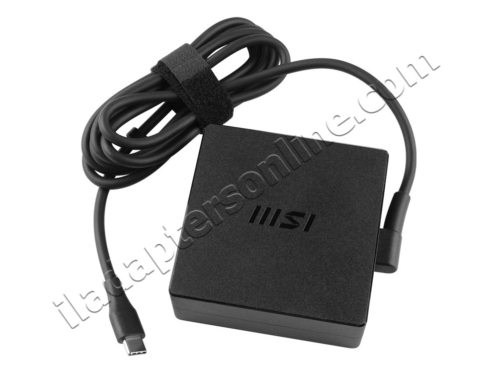 מקורי 100W USB-C MSI Prestige 16 Evo A13M-287FR AC מתאם מטען + כבל חשמל