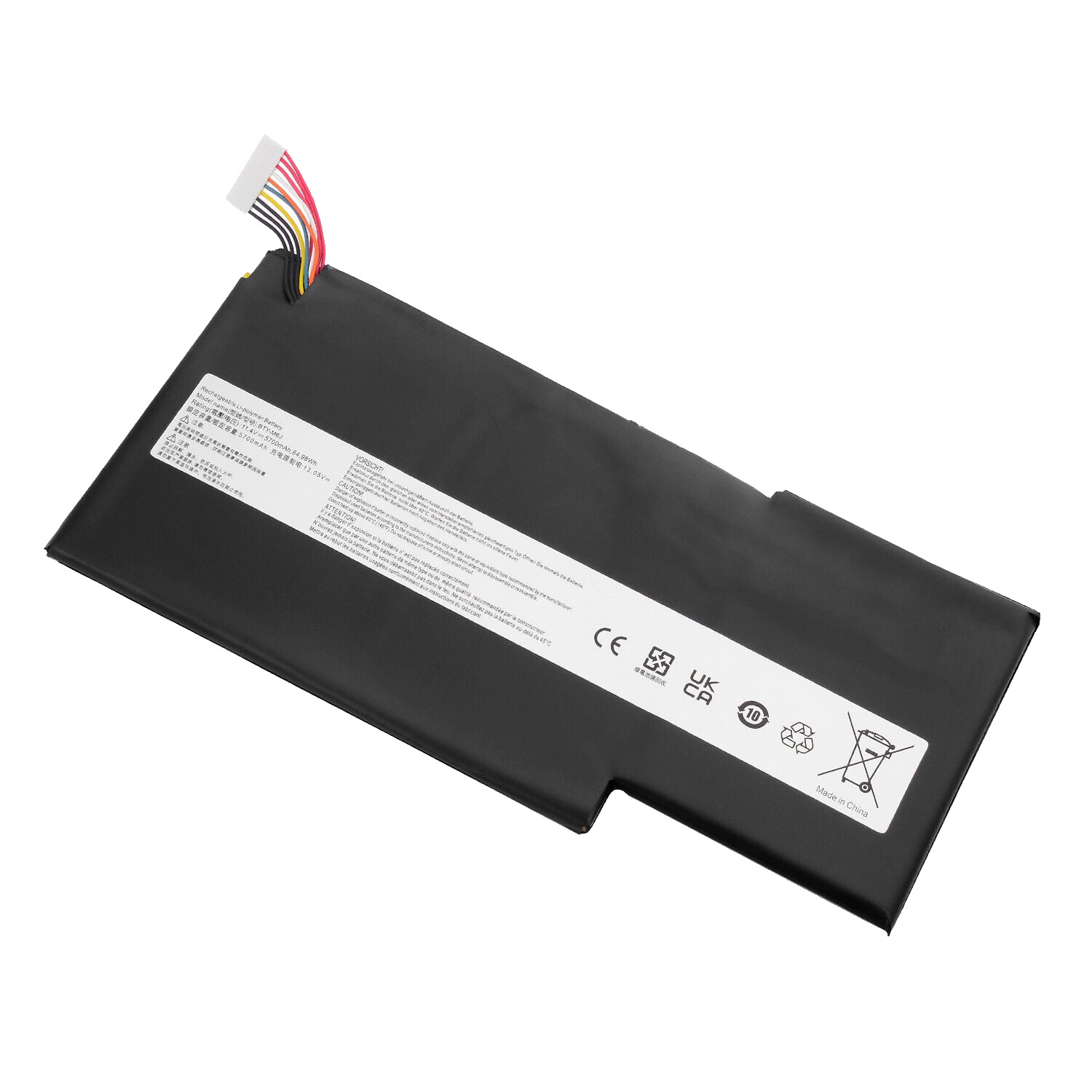 5700mAh 64.98Wh 3 תא MSI 9N793J200 BP-16K1-31 מקורי