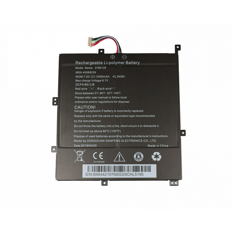 מקורי 7.6V 5400mAh 41.04Wh סוללה Medion 2ICP4/86/125