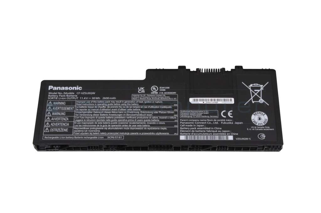 מקורית Panasonic CF-20 Mk1 Mk2 סוללה 2600mAh 30Wh